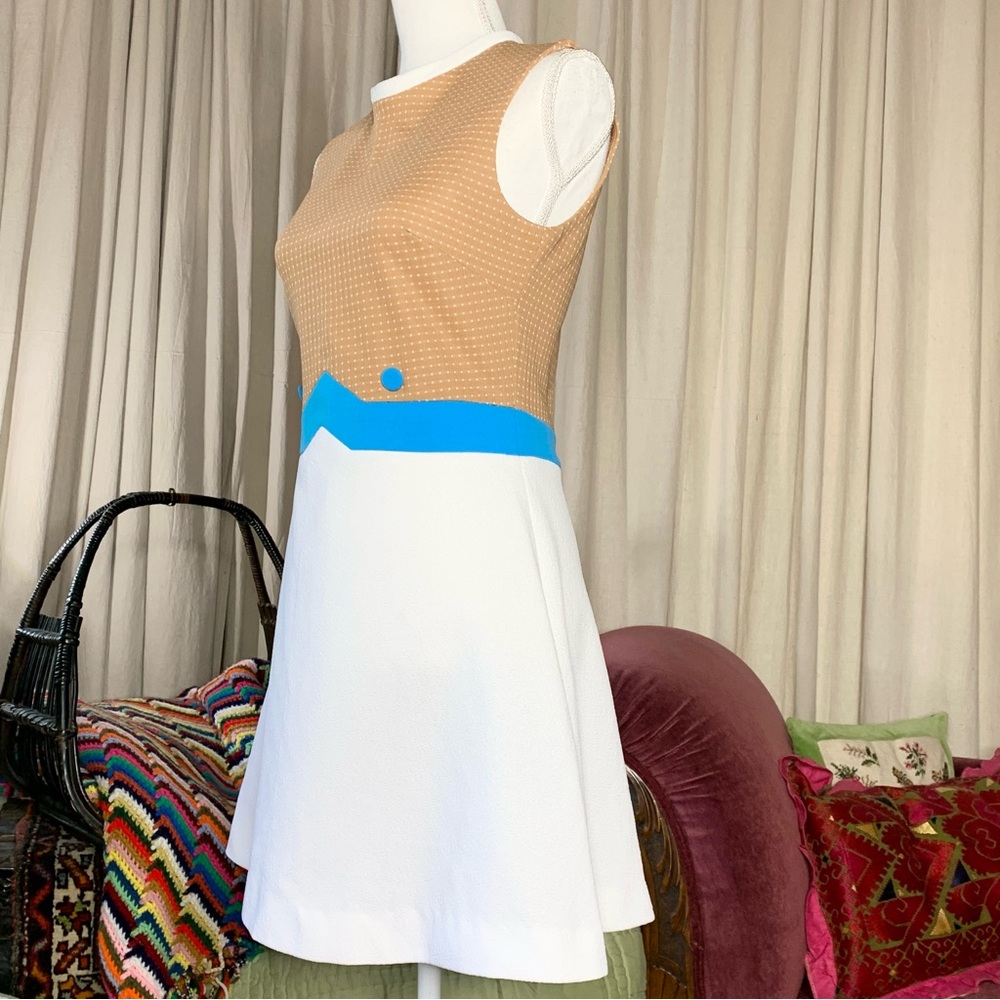 60s Mod Mini Dress - Picture 2 of 5